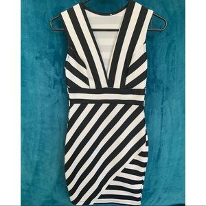 HOT Little Black and White Dress!